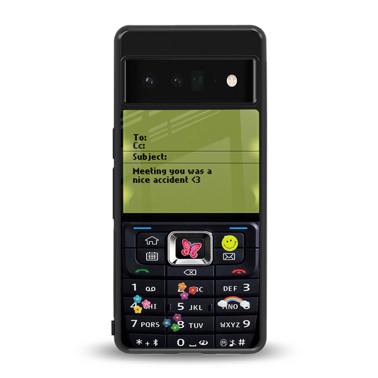 nokia vintage back phone cover | glass case for google pixel 6 pro