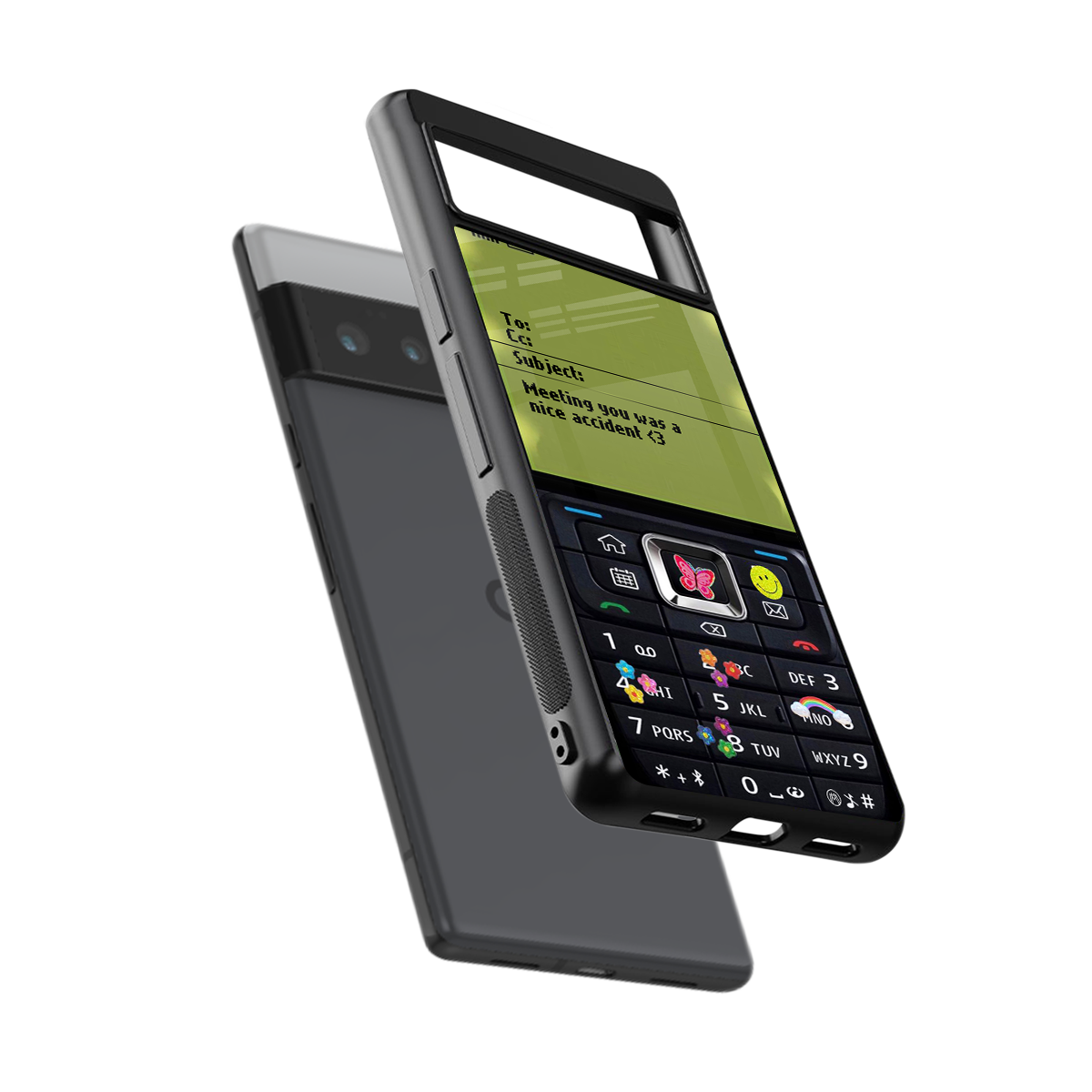 nokia vintage back phone cover | glass case for google pixel 6 pro