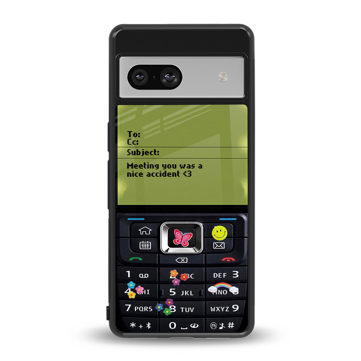 nokia vintage back phone cover | glass case for Google Pixel 7A