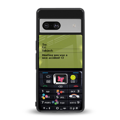 nokia vintage back phone cover | glass case for Google Pixel 7A