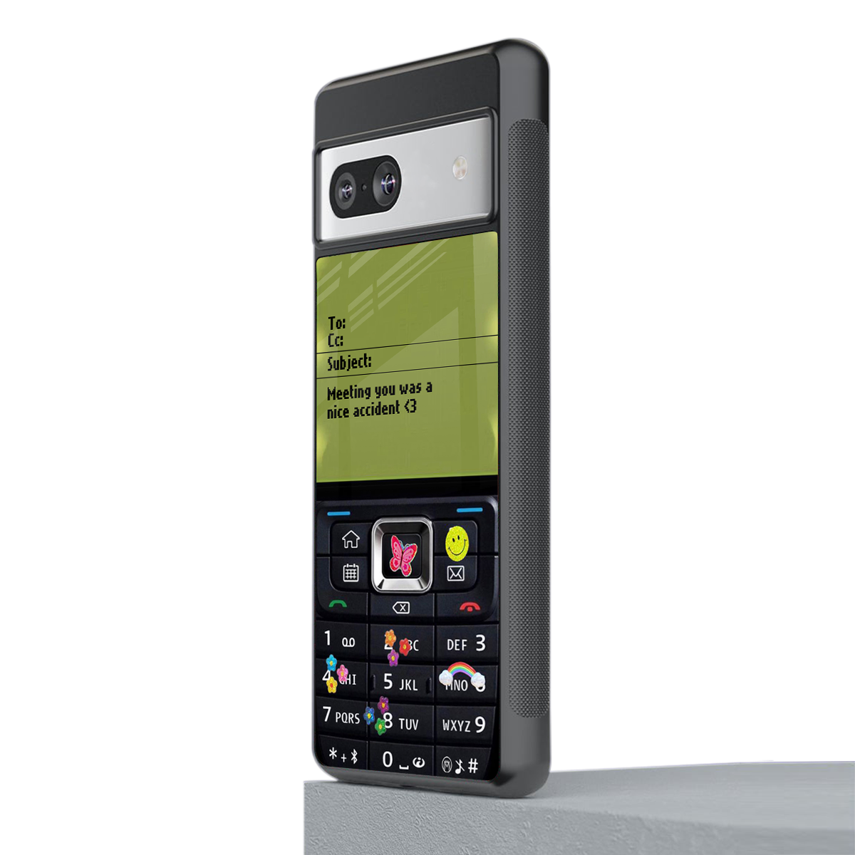 nokia vintage back phone cover | glass case for Google Pixel 7A