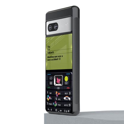 nokia vintage back phone cover | glass case for Google Pixel 7A