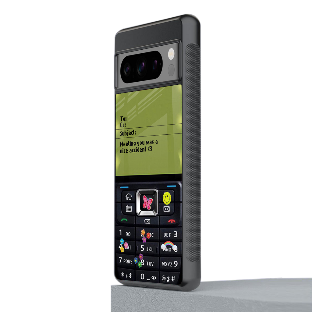 nokia vintage back phone cover | glass case for google pixel 8 pro