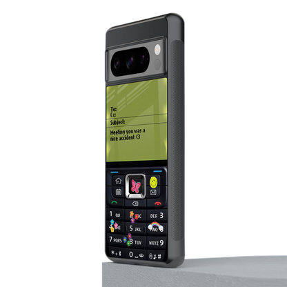 nokia vintage back phone cover | glass case for google pixel 8 pro