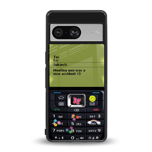 nokia vintage back phone cover | glass case for Google Pixel 8