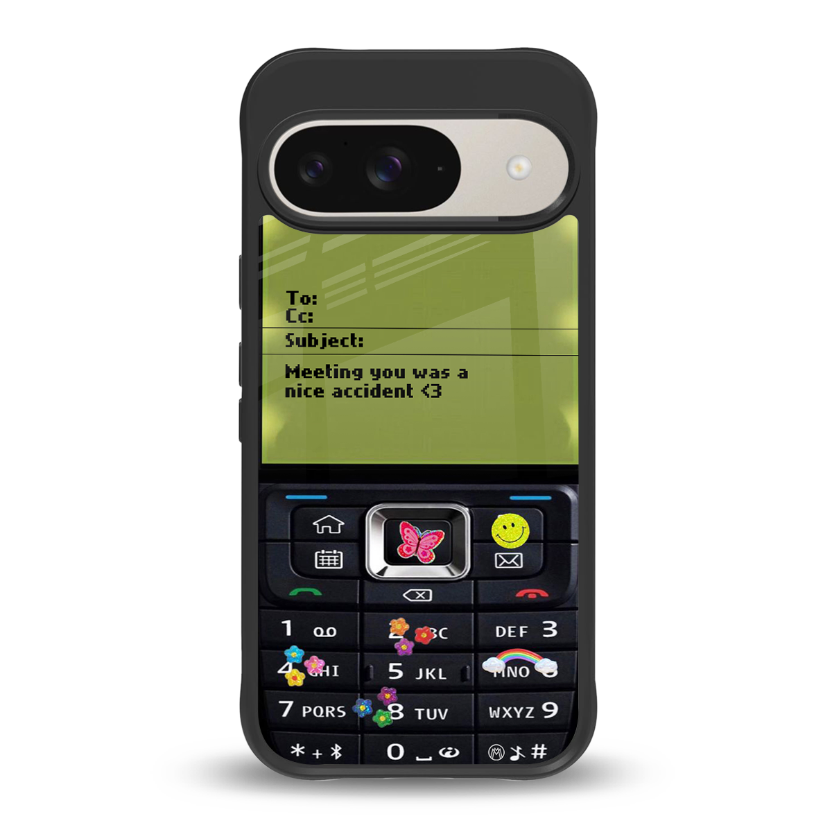 nokia vintage back phone cover | glass case for google pixel 9