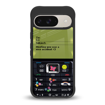 nokia vintage back phone cover | glass case for google pixel 9