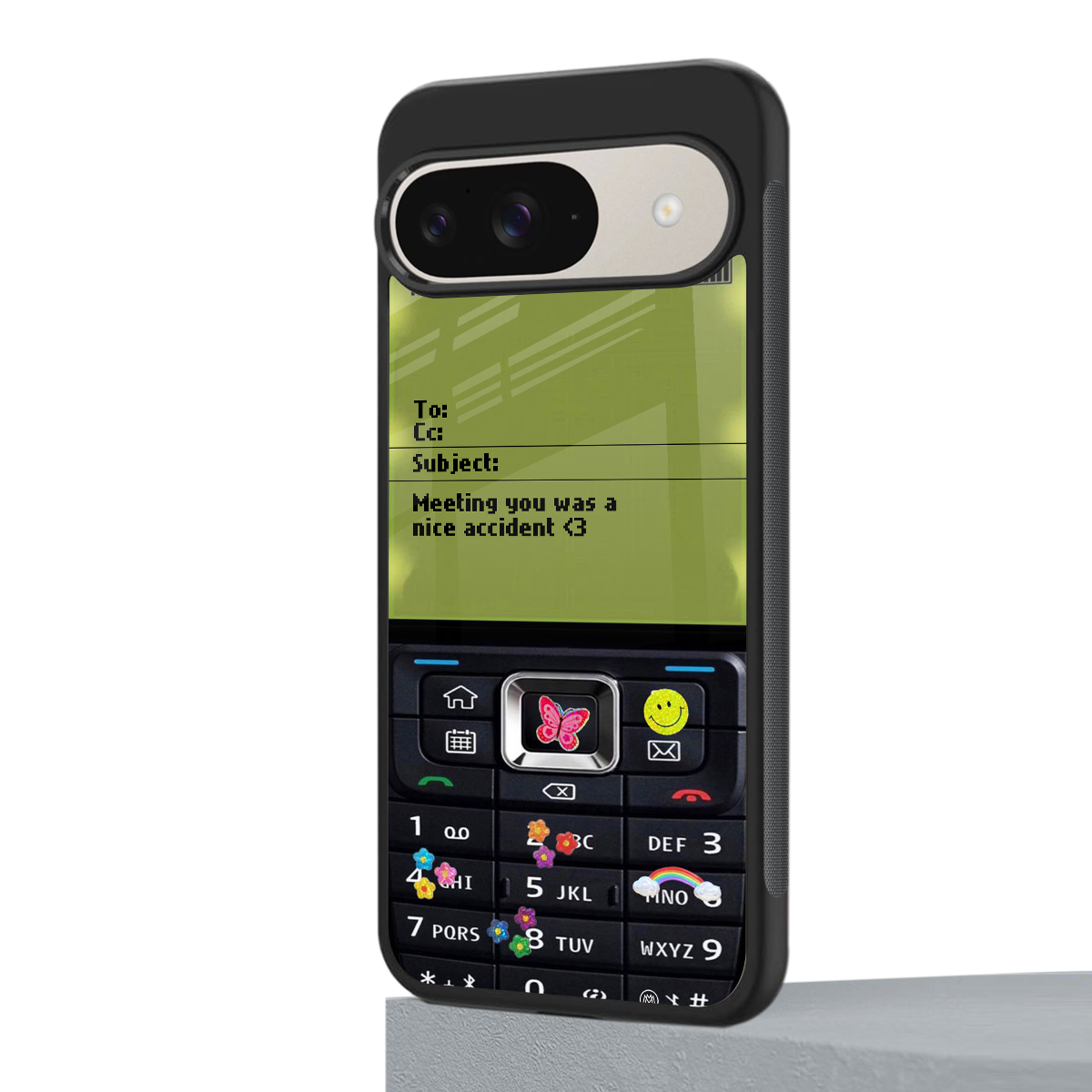 nokia vintage back phone cover | glass case for google pixel 9