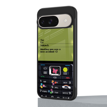 nokia vintage back phone cover | glass case for google pixel 9
