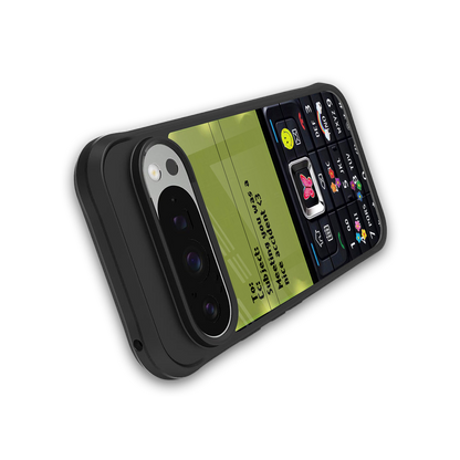 nokia vintage back phone cover | glass case for google pixel 9 pro xl