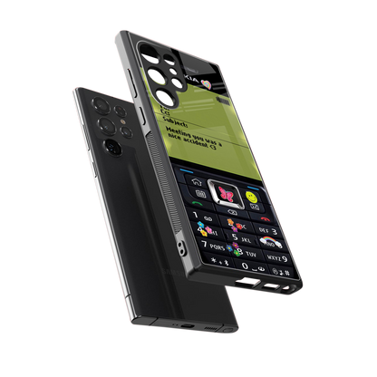 nokia vintage back phone cover | glass case for samsung galaxy s24 ultra