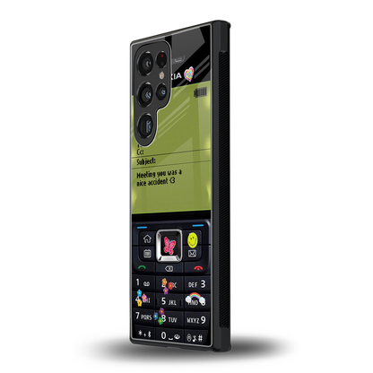 nokia vintage back phone cover | glass case for samsung galaxy s23 ultra