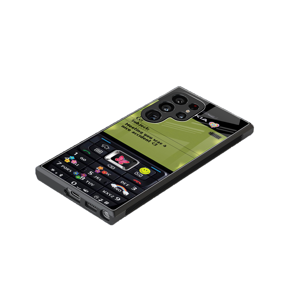 nokia vintage back phone cover | glass case for samsung galaxy s23 ultra