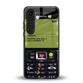 nokia vintage back phone cover | glass case for samsung galaxy s24