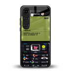 nokia vintage back phone cover | glass case for samsung galaxy s23