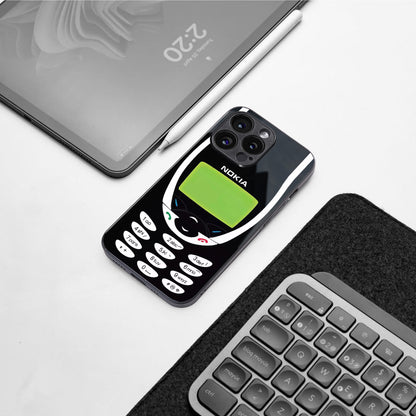 nokia 3310 vintage back phone cover | glass case for iphone 16