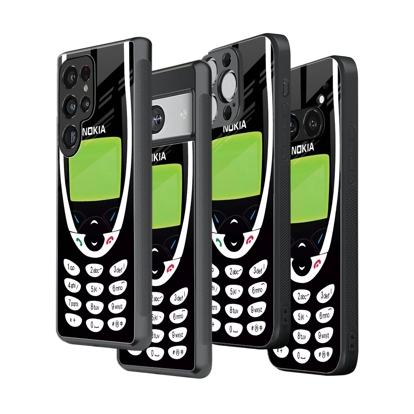 Stylish Glass Back Case for All Smartphones – iPhone, Samsung, OnePlus, Pixel, Redmi, Oppo, Vivo, Motorola