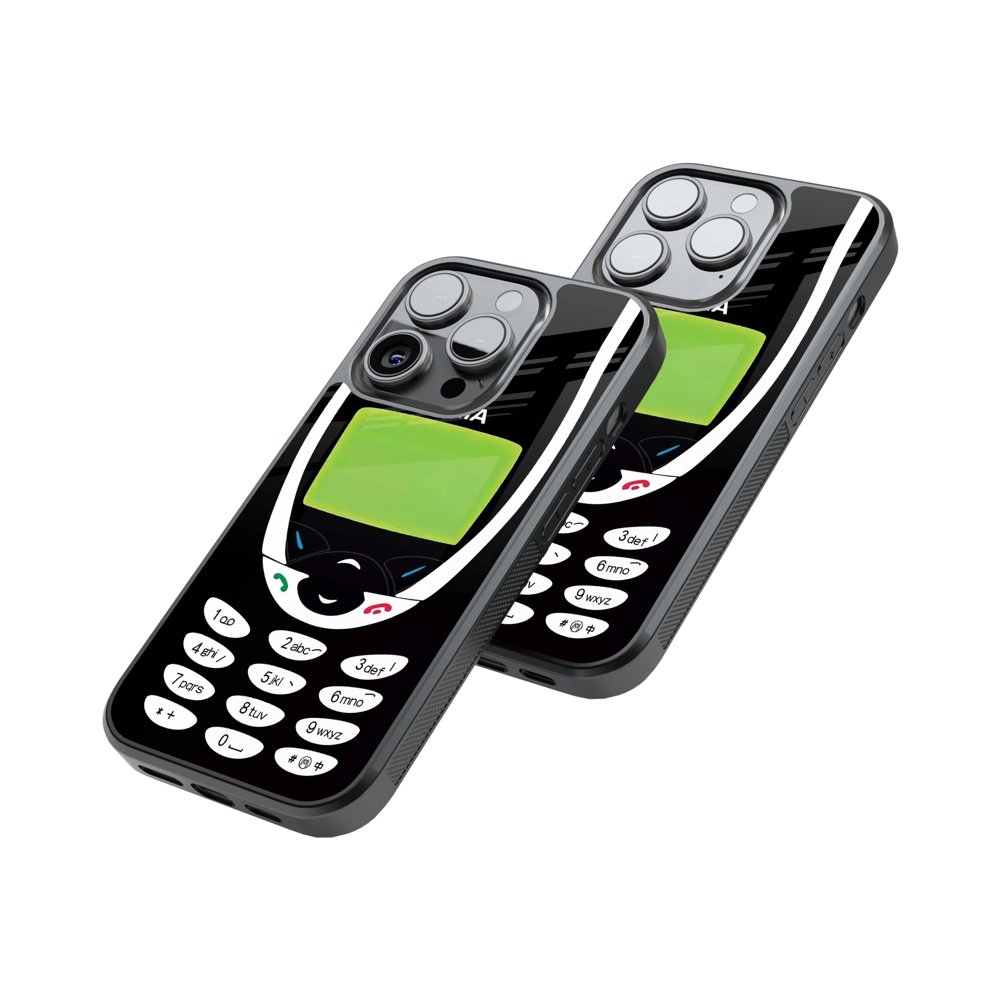 Protective Glass Back Phone Case Compatible with iPhone, Samsung, OnePlus, Pixel & More