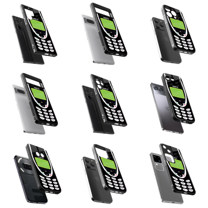 Durable Glass Back Mobile Case for iPhone, Samsung, OnePlus, Google Pixel, Redmi, Vivo, Oppo