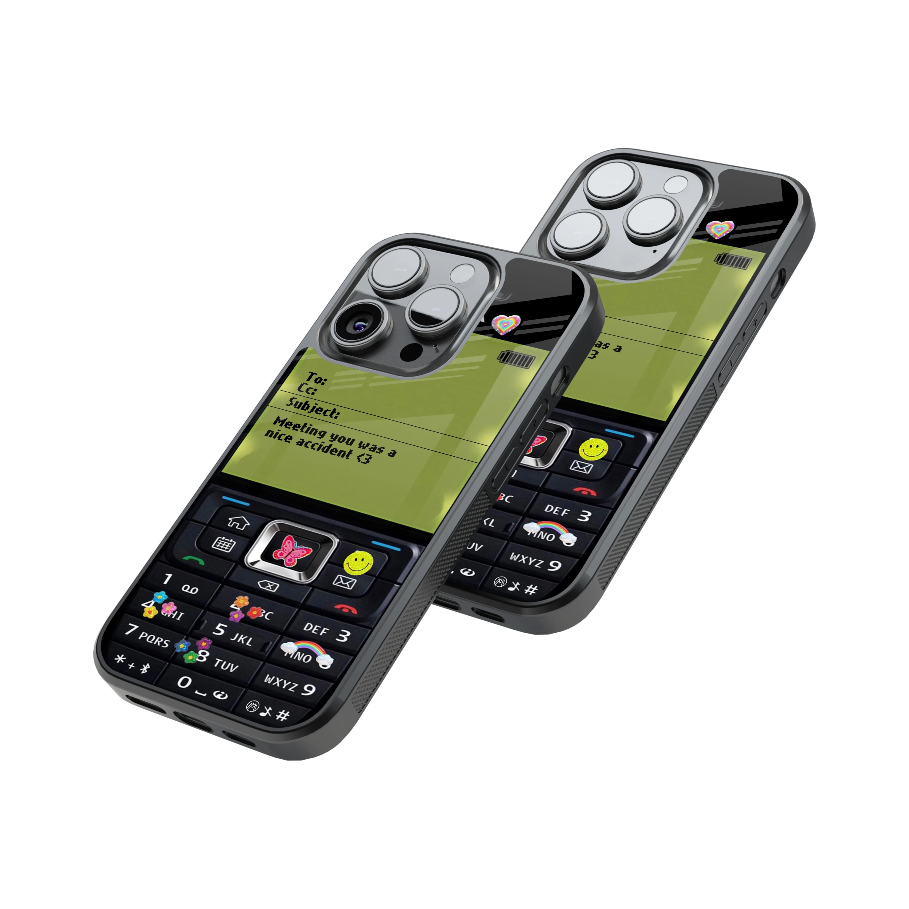 Protective Glass Back Phone Case Compatible with iPhone, Samsung, OnePlus, Pixel & More