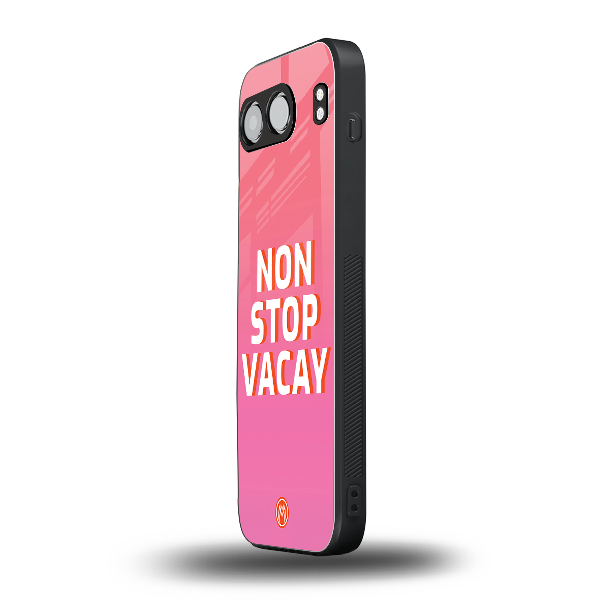 non stop vacay back phone cover | glass case for oneplus nord 4