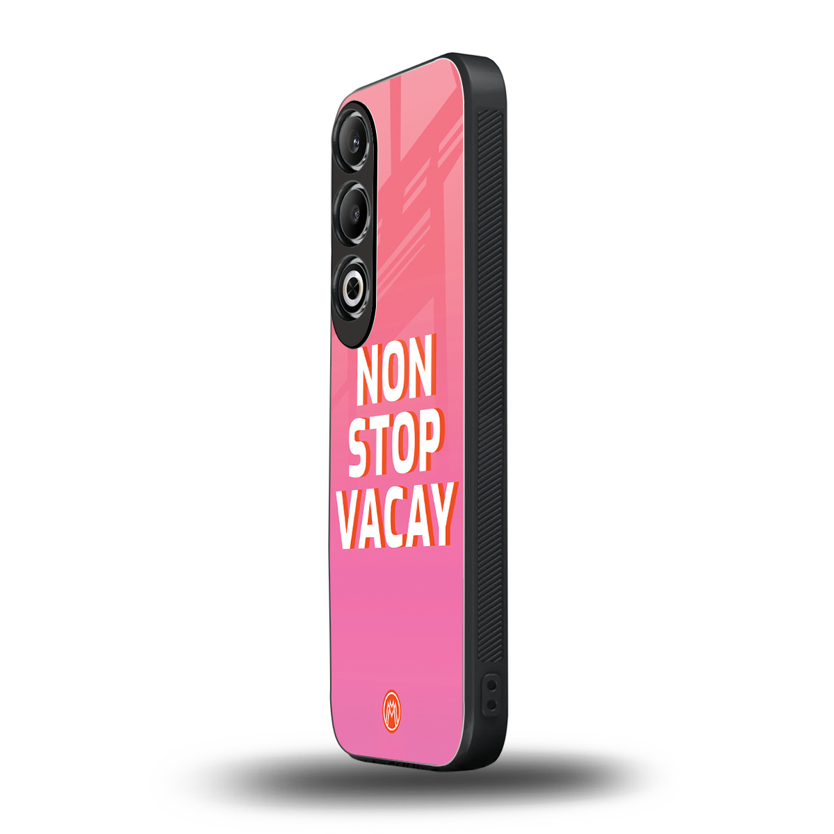 non stop vacay back phone cover | glass case for oneplus nord ce 4