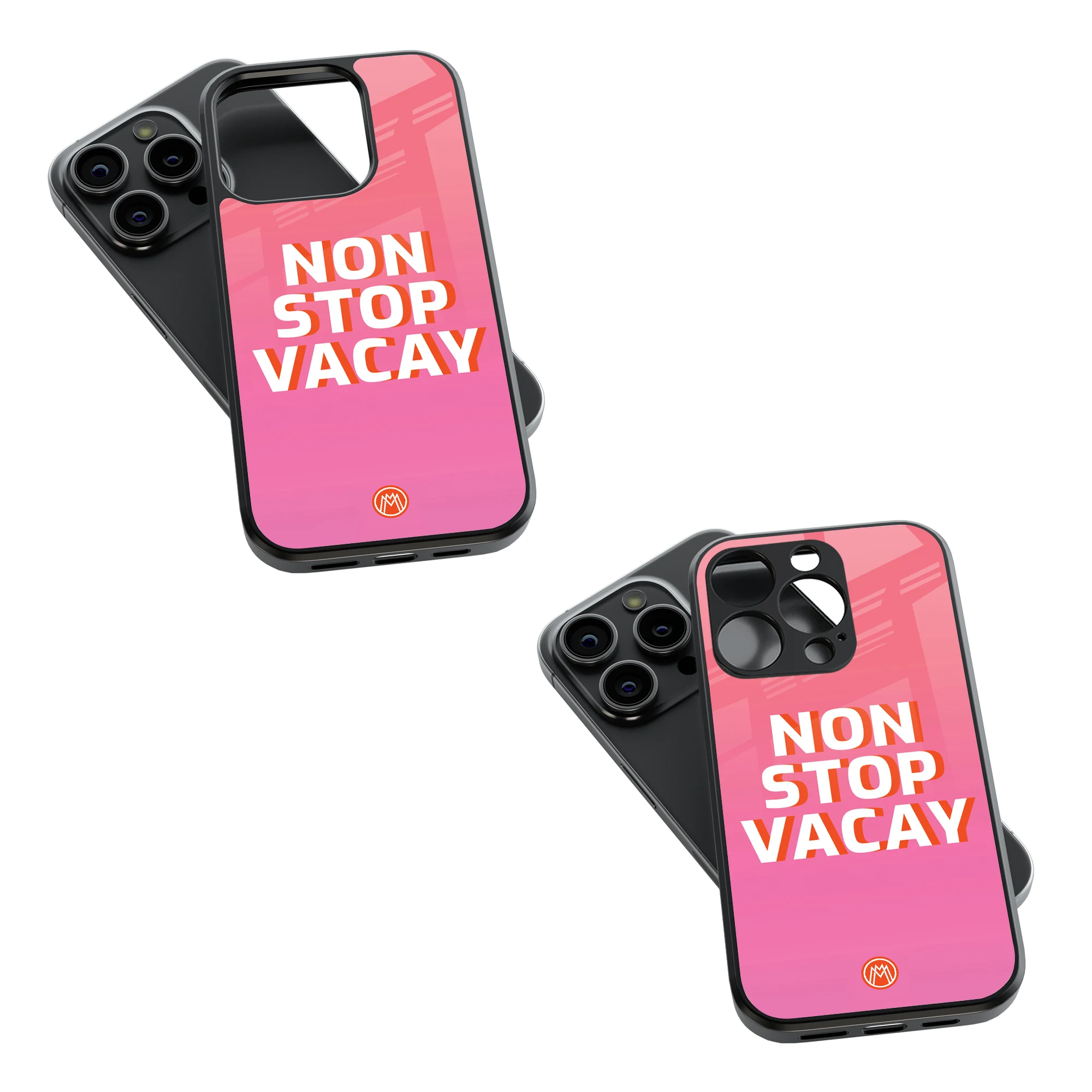 Trendy Glass Back Mobile Case for iPhone, Samsung, Redmi, OnePlus, Google Pixel, Motorola