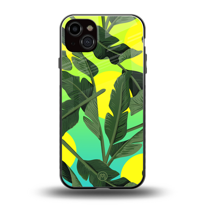 nostalgic floral back phone cover | glass case for iphone 14 plus