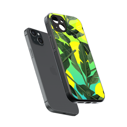 nostalgic floral back phone cover | glass case for iphone 14 plus