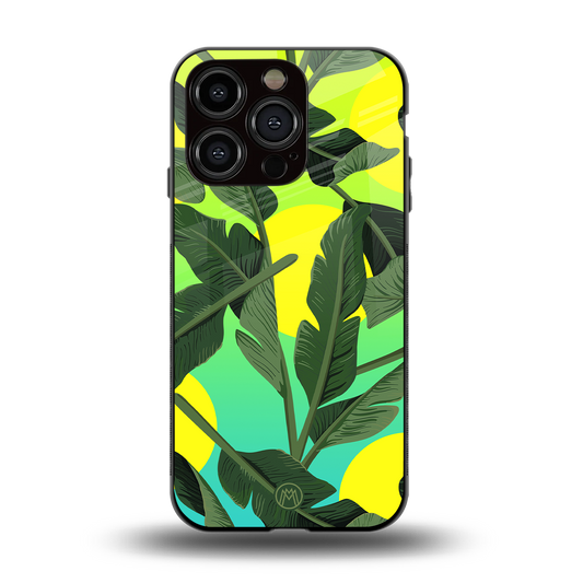 nostalgic floral back phone cover | glass case for iphone 15 pro