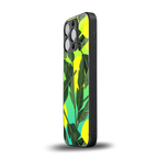 nostalgic floral back phone cover | glass case for iphone 15 pro