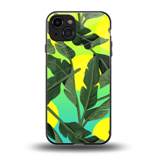 nostalgic floral back phone cover | glass case for iphone 15