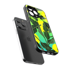 nostalgic floral back phone cover | glass case for iphone 15 pro