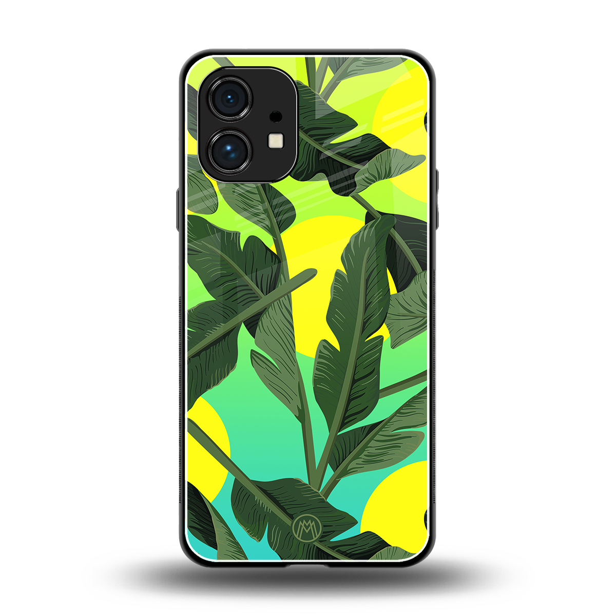 nostalgic floral back phone cover | glass case for nothing phone 1