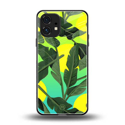nostalgic floral back phone cover | glass case for nothing phone 1