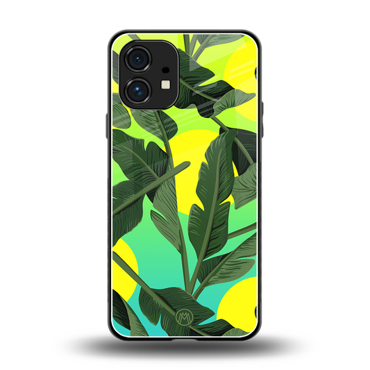 nostalgic floral back phone cover | glass case for nothing phone 1
