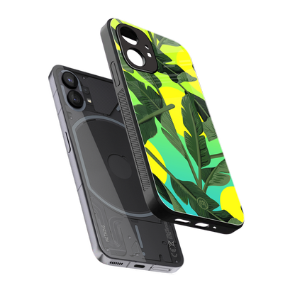 nostalgic floral back phone cover | glass case for nothing phone 1