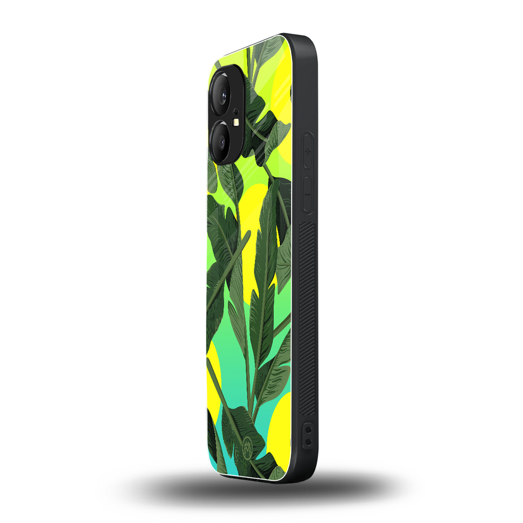 nostalgic floral back phone cover | glass case for nothing phone 1