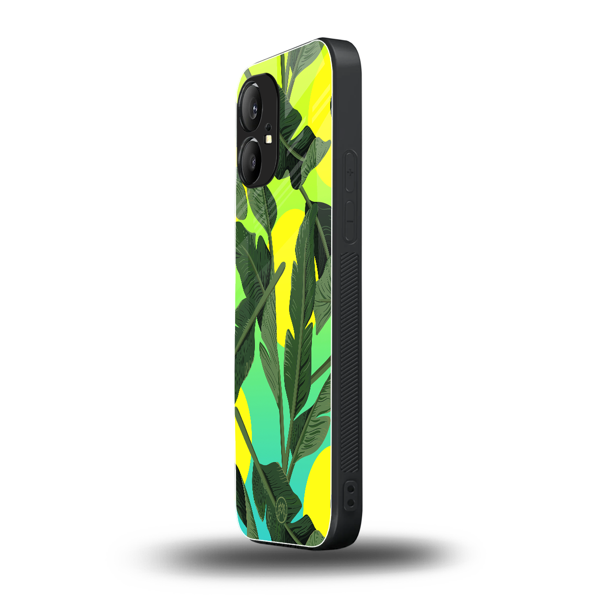 nostalgic floral back phone cover | glass case for nothing phone 1