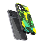 nostalgic floral back phone cover | glass case for nothing phone 2