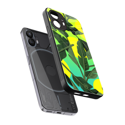 nostalgic floral back phone cover | glass case for nothing phone 2