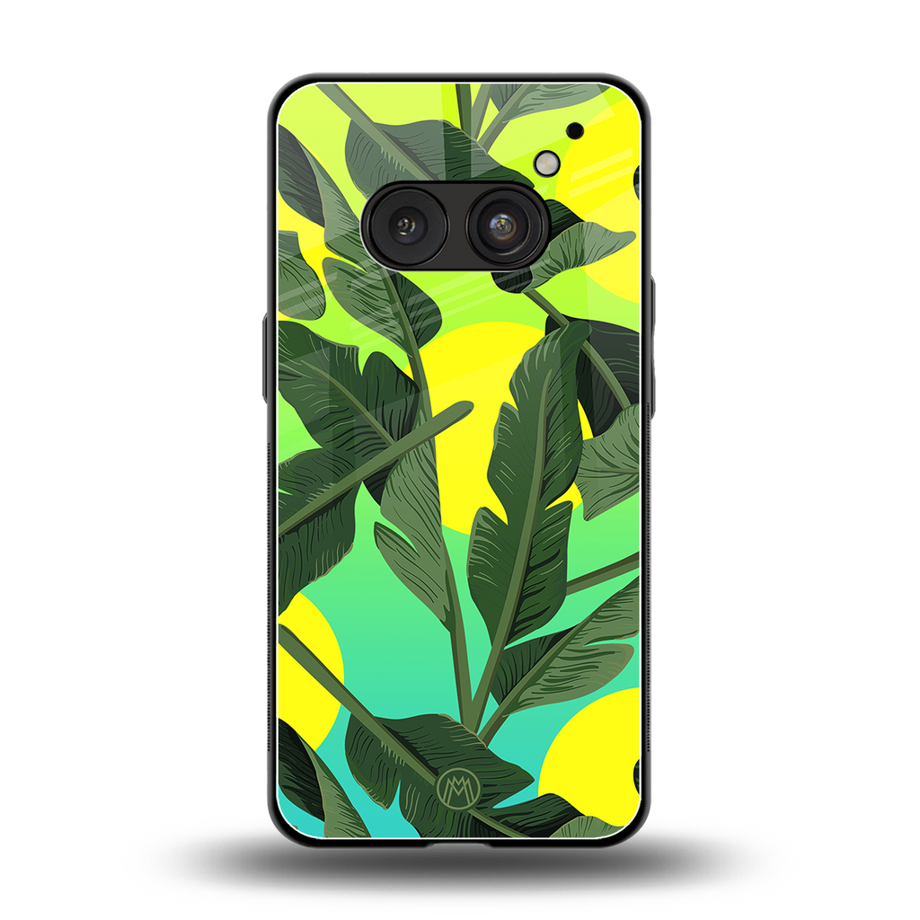 nostalgic floral back phone cover | glass case for nothing phone 2a