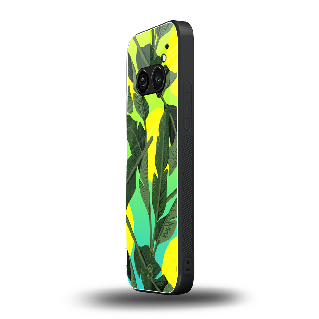 nostalgic floral back phone cover | glass case for nothing phone 2a