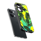 nostalgic floral back phone cover | glass case for oneplus nord 3