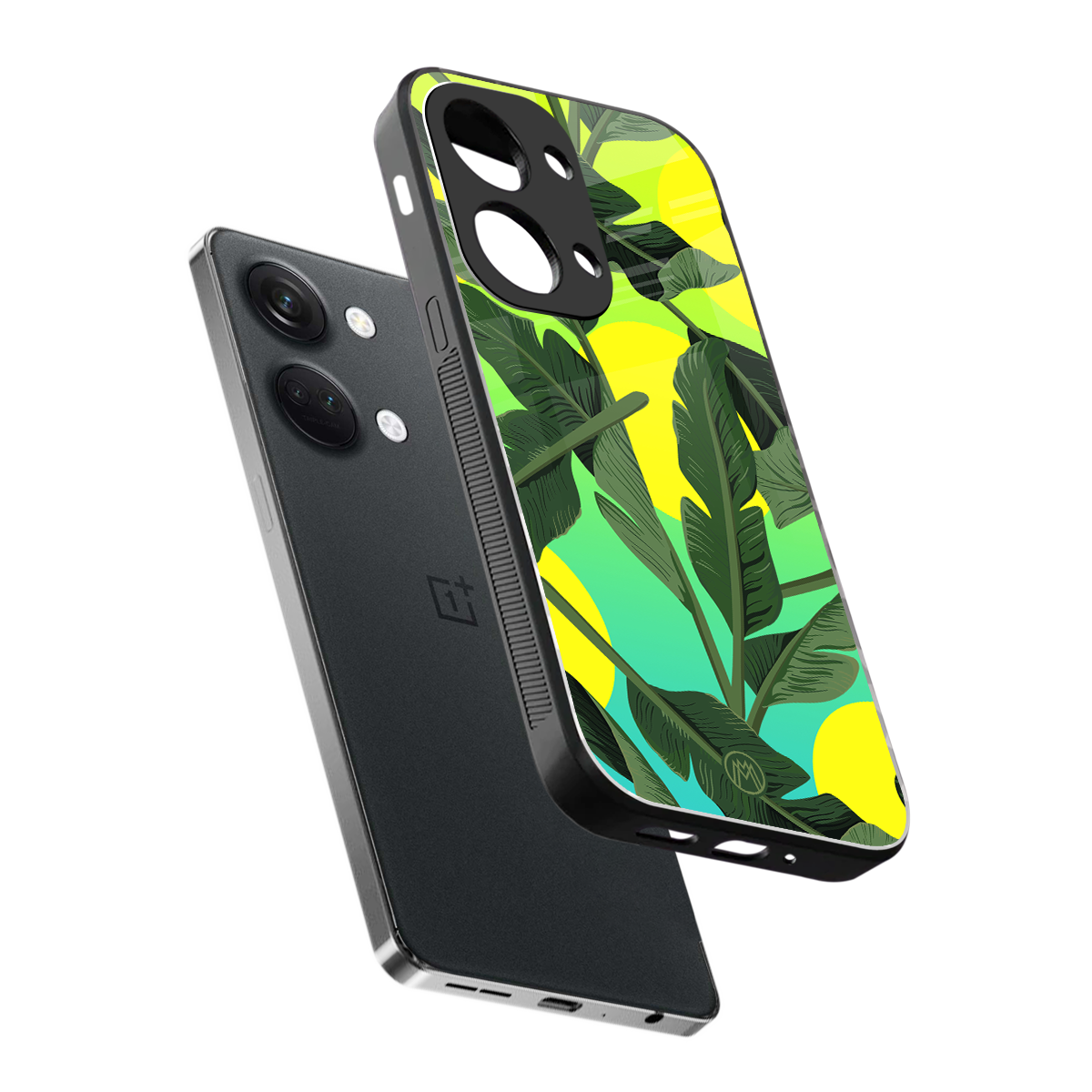 nostalgic floral back phone cover | glass case for oneplus nord 3
