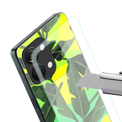 nostalgic floral back phone cover | glass case for oneplus nord 3