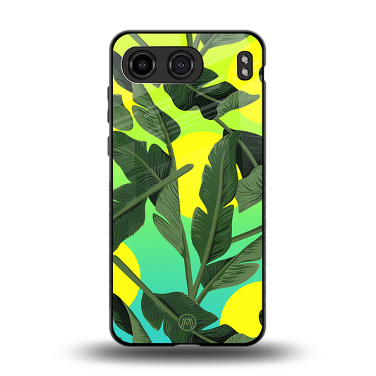 nostalgic floral back phone cover | glass case for oneplus nord 4
