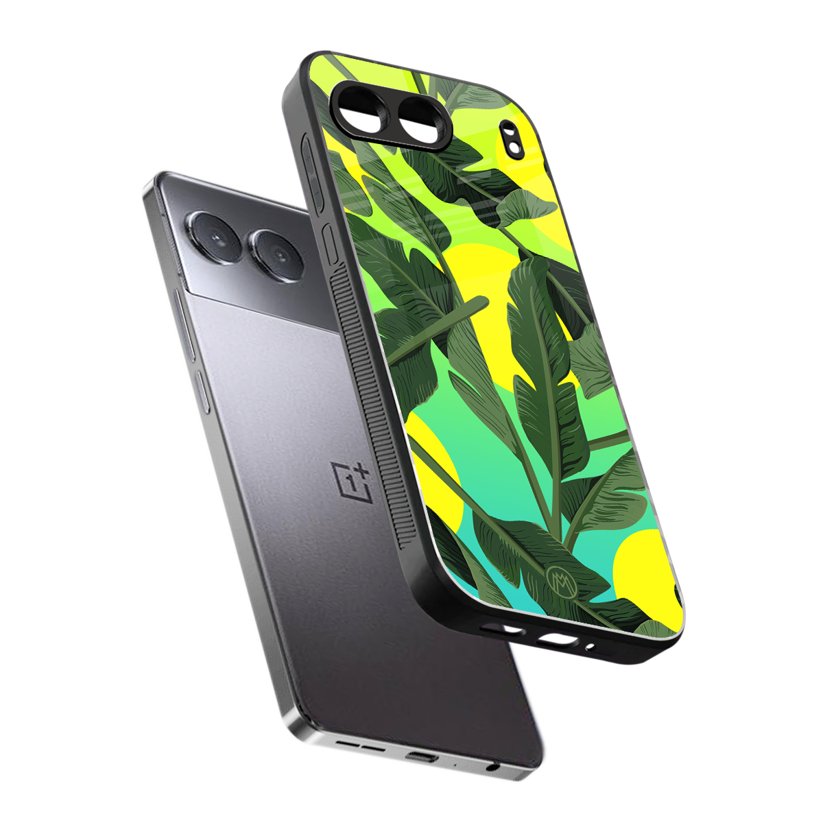 nostalgic floral back phone cover | glass case for oneplus nord 4