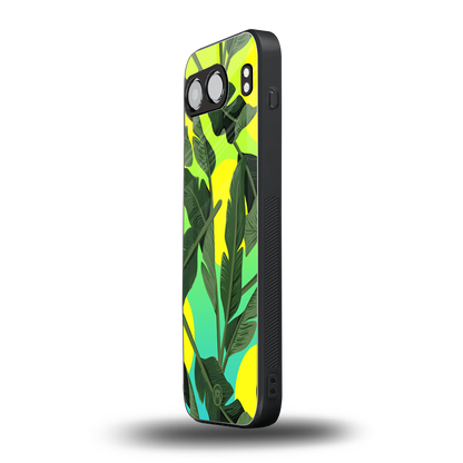 nostalgic floral back phone cover | glass case for oneplus nord 4