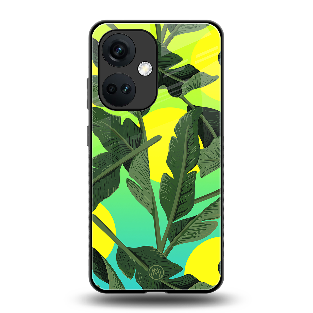 nostalgic floral back phone cover | glass case for oneplus nord ce 3